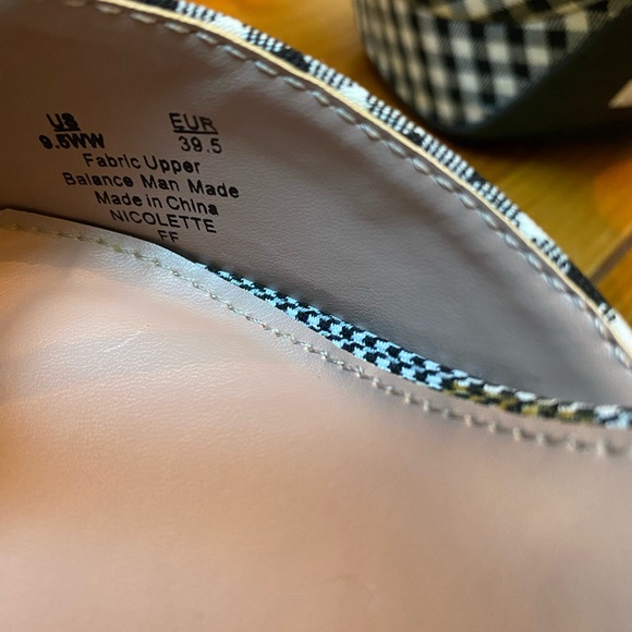 🍒 Circus by Sam Edelman/Torrid Gingham Nicolette Platform Heels - Picture 8 of 8